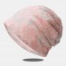 Women Lace Hollow Breathable Baotou Hat Colored Floral Pattern Outdoor Wild Sunshade Beanie Hat Skull Hat
