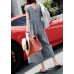 Beautiful plaid casual zippered jumpsuit pants Sewing trousers