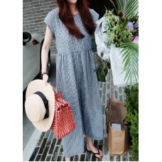 Beautiful plaid casual zippered jumpsuit pants Sewing trousers