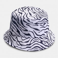 women Overlay Horse Pattern Casual Travel Foldable Sunshade Hat Bucket Hat
